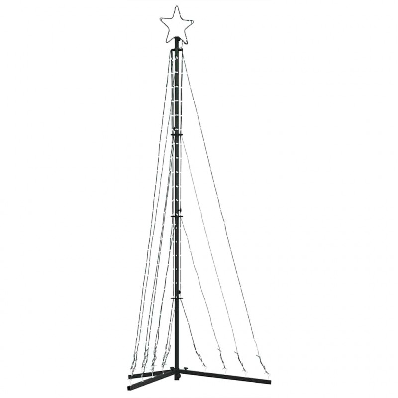 Lampki choinkowe, 339 niebieskich LED, 187 cm