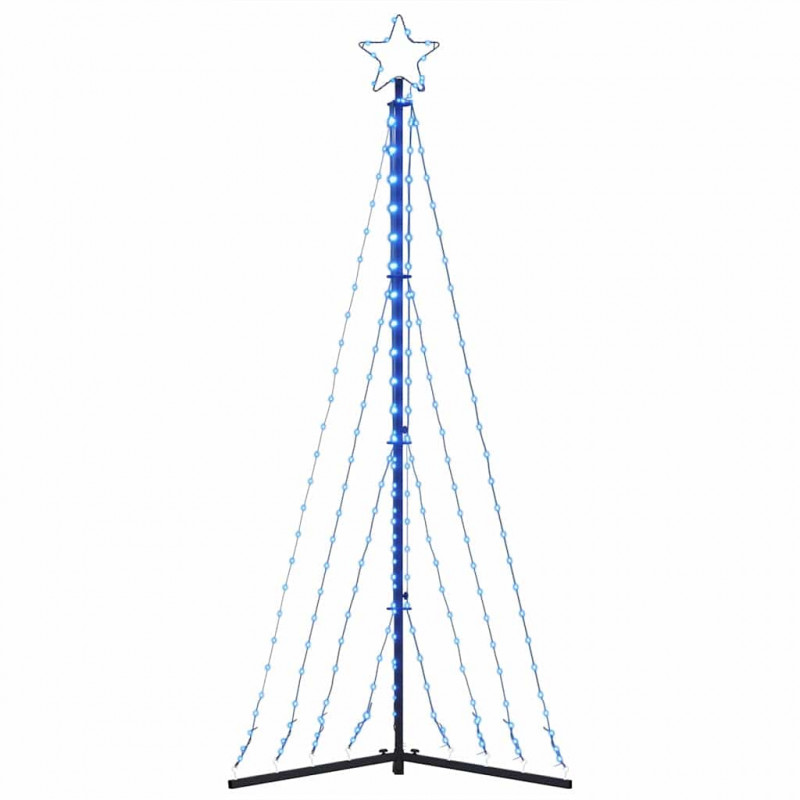 Lampki choinkowe, 339 niebieskich LED, 187 cm