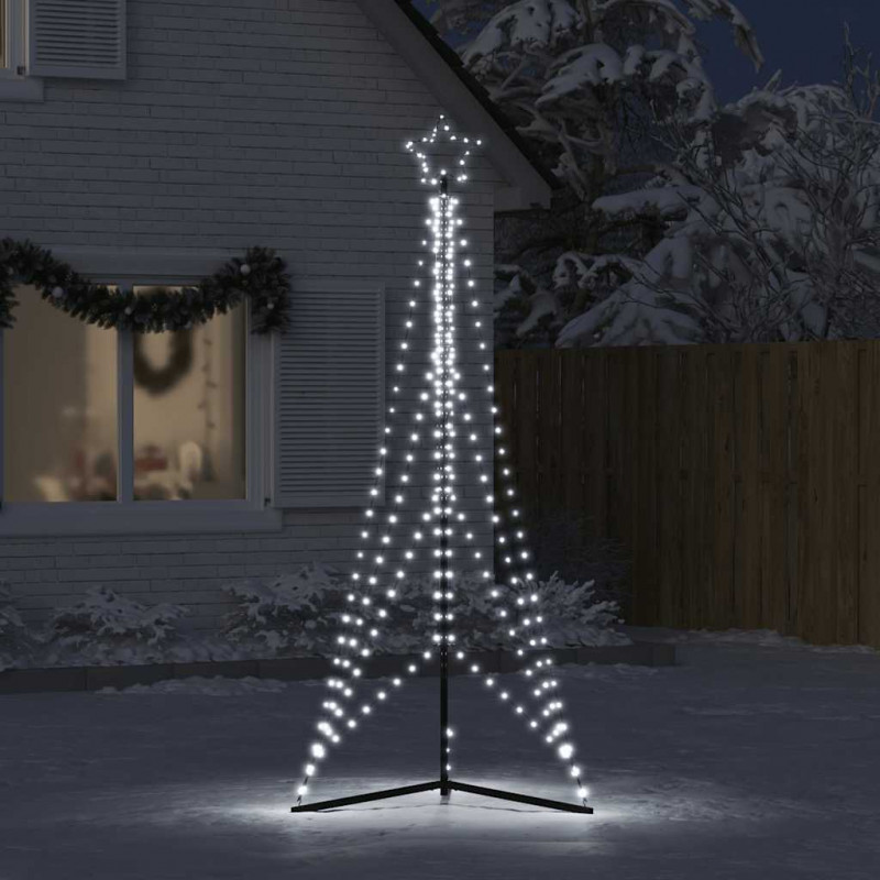 Lampki choinkowe, 483 zimnych białych LED, 240 cm