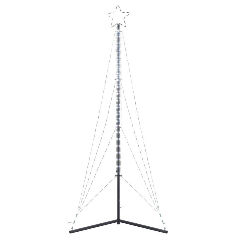 Lampki choinkowe, 483 zimnych białych LED, 240 cm