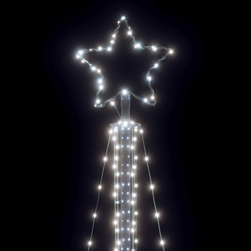 Lampki choinkowe, 483 zimnych białych LED, 240 cm