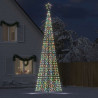 Choinka z lampek, z kołkami, 1534 kolorowych LED, 500 cm