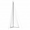 Lampki choinkowe, 861 niebieskich LED, 478 cm