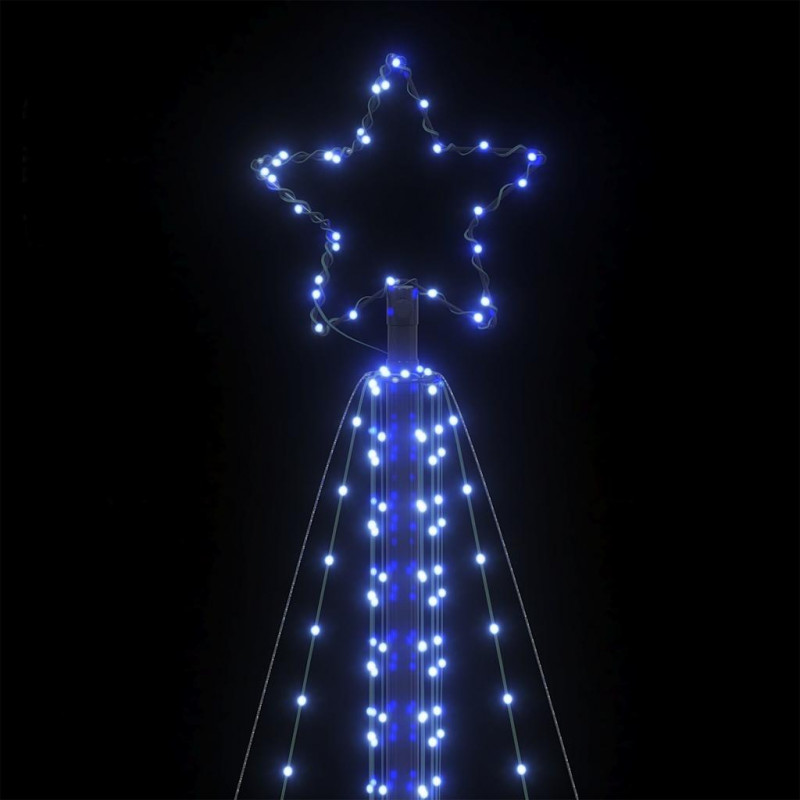 Lampki choinkowe, 861 niebieskich LED, 478 cm