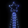 Lampki choinkowe, 861 niebieskich LED, 478 cm