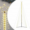 Lampki choinkowe, 861 ciepłych białych LED, 478 cm