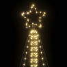 Lampki choinkowe, 861 ciepłych białych LED, 478 cm