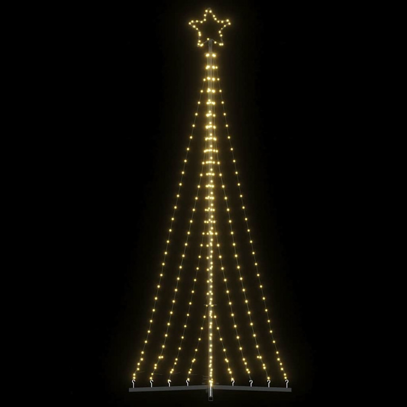 Lampki choinkowe, 447 ciepłych białych LED, 249 cm