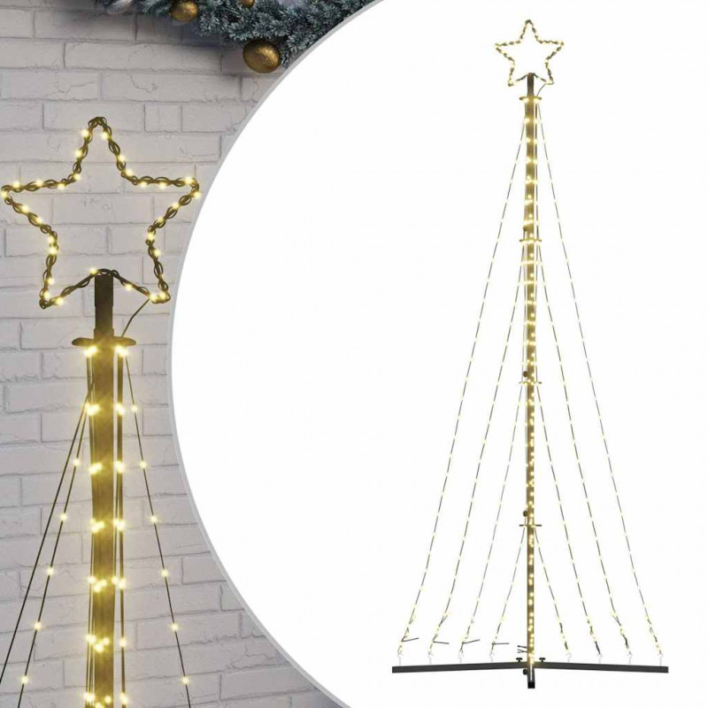 Lampki choinkowe, 447 ciepłych białych LED, 249 cm