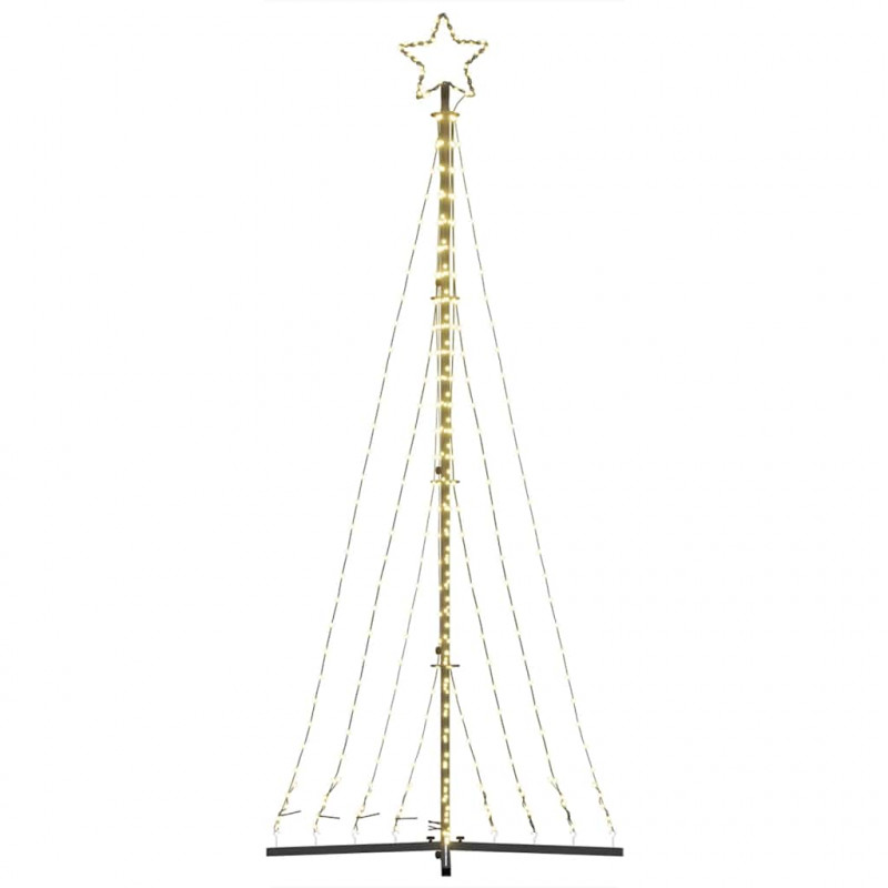 Lampki choinkowe, 447 ciepłych białych LED, 249 cm