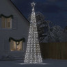 Choinka z lampek, z kołkami, 1534 zimnych białych LED, 500 cm