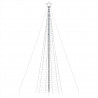 Choinka z lampek, z kołkami, 1534 zimnych białych LED, 500 cm