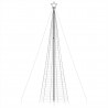 Choinka z lampek, z kołkami, 1534 zimnych białych LED, 500 cm