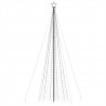 Choinka z lampek, z kołkami, 1534 zimnych białych LED, 500 cm