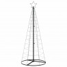 Stożkowa choinka z lampek, 200 kolorowych LED, 182 cm