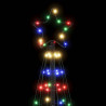 Stożkowa choinka z lampek, 200 kolorowych LED, 182 cm