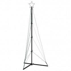 Lampki choinkowe, 363 kolorowych LED, 182 cm