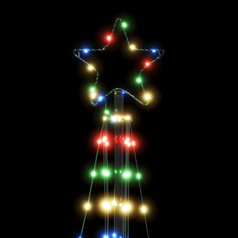 Lampki choinkowe, 363 kolorowych LED, 182 cm