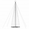 Stożkowa choinka z lampek, 1534 niebieskich LED, 503 cm
