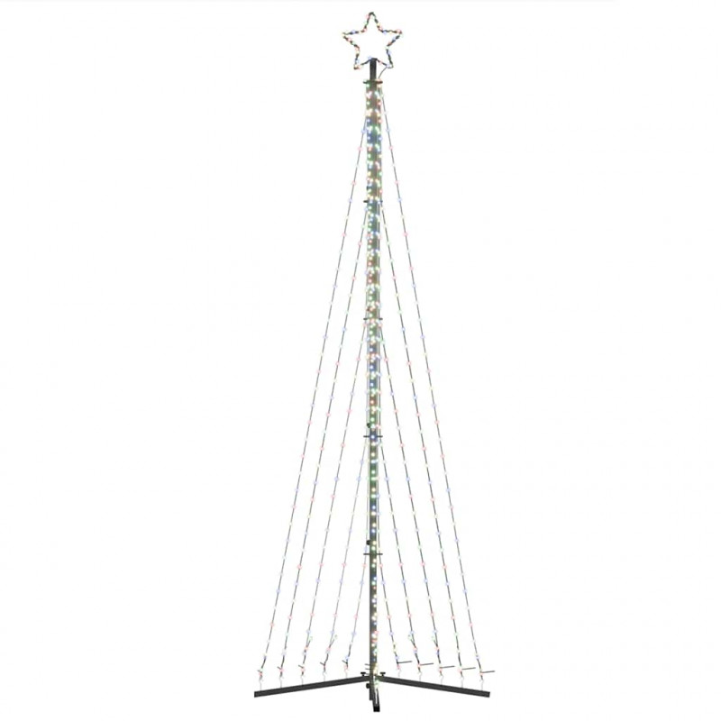 Lampki choinkowe, 495 kolorowych LED, 300,5 cm