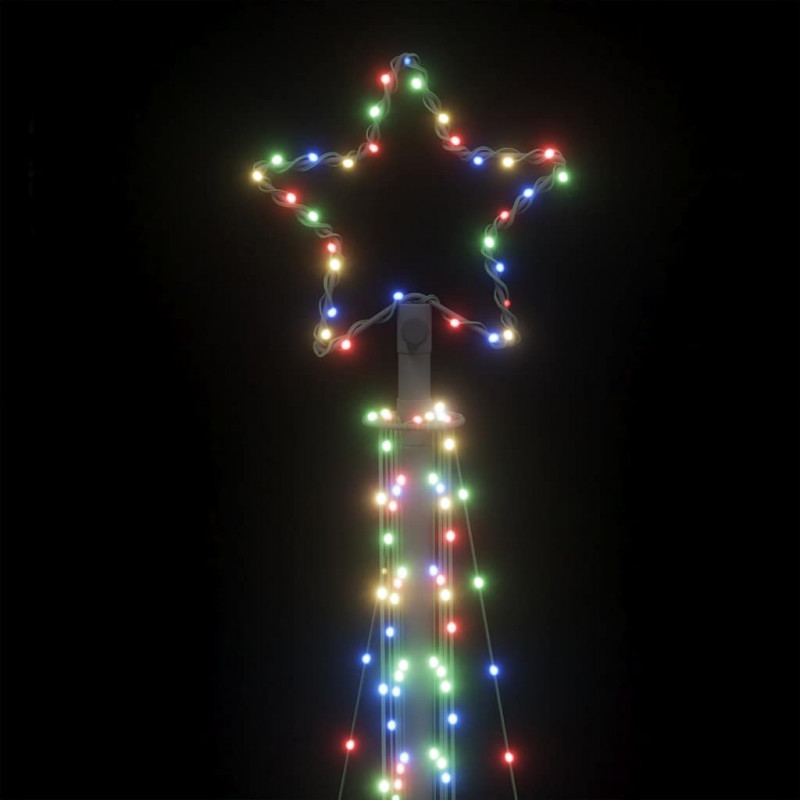 Lampki choinkowe, 495 kolorowych LED, 300,5 cm