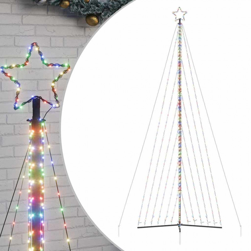 Lampki choinkowe, 789 kolorowych LED, 476 cm