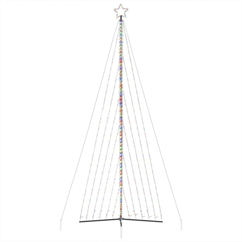 Lampki choinkowe, 789 kolorowych LED, 476 cm