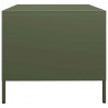 Stolik kawowy oliwkowy 68,5x50x43,5 cm stal walcowana na zimno