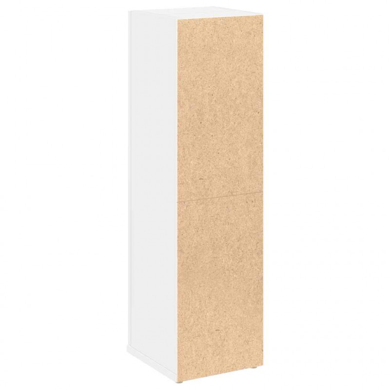 Szafka łazienkowa z uchwyty na rolki papier biała 20,5x22x72 cm