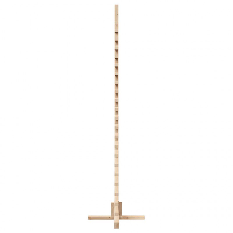 Drewniana choinka do udekorowania, 180 cm, lite drewno sosnowe