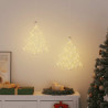 Lampki świąteczne choinka sylwetka, 2 szt., 50 LED