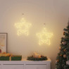 Lampki świąteczne gwiazda sylwetka, 2 szt., 50 LED