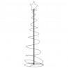 Stożkowa choinka z lampek, 120 ciepłych białych LED, 180 cm