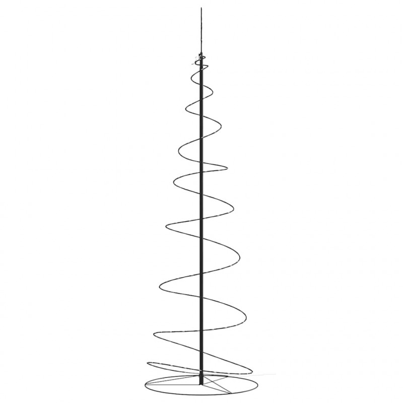 Stożkowa choinka z lampek, 120 ciepłych białych LED, 180 cm