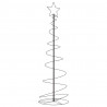 Stożkowa choinka z lampek, 120 ciepłych białych LED, 180 cm