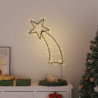 Świąteczne lampki spadająca gwiazda sylwetka, 115 LED