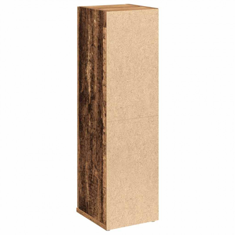 Szafka łazienkowa z uchwyty na rolki stare drewno 20,5x22x72 cm