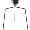Choinki z lampkami do wbicia w ziemię, 2 szt., 76 cm, PVC