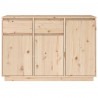 Szafka, 110x34x75 cm, lite drewno sosnowe