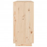 Szafka, 110x34x75 cm, lite drewno sosnowe