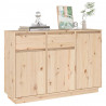Szafka, 110x34x75 cm, lite drewno sosnowe