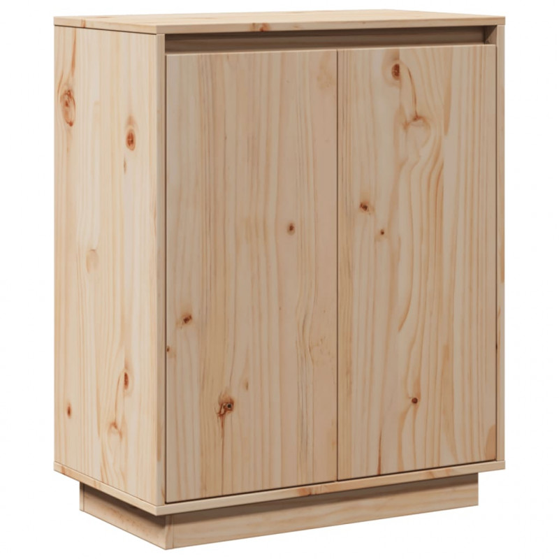 Szafka, 60x34x75 cm, lite drewno sosnowe
