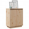 Szafka, 60x34x75 cm, lite drewno sosnowe