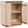 Szafka, 60x34x75 cm, lite drewno sosnowe