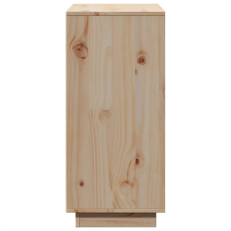 Szafka, 60x34x75 cm, lite drewno sosnowe