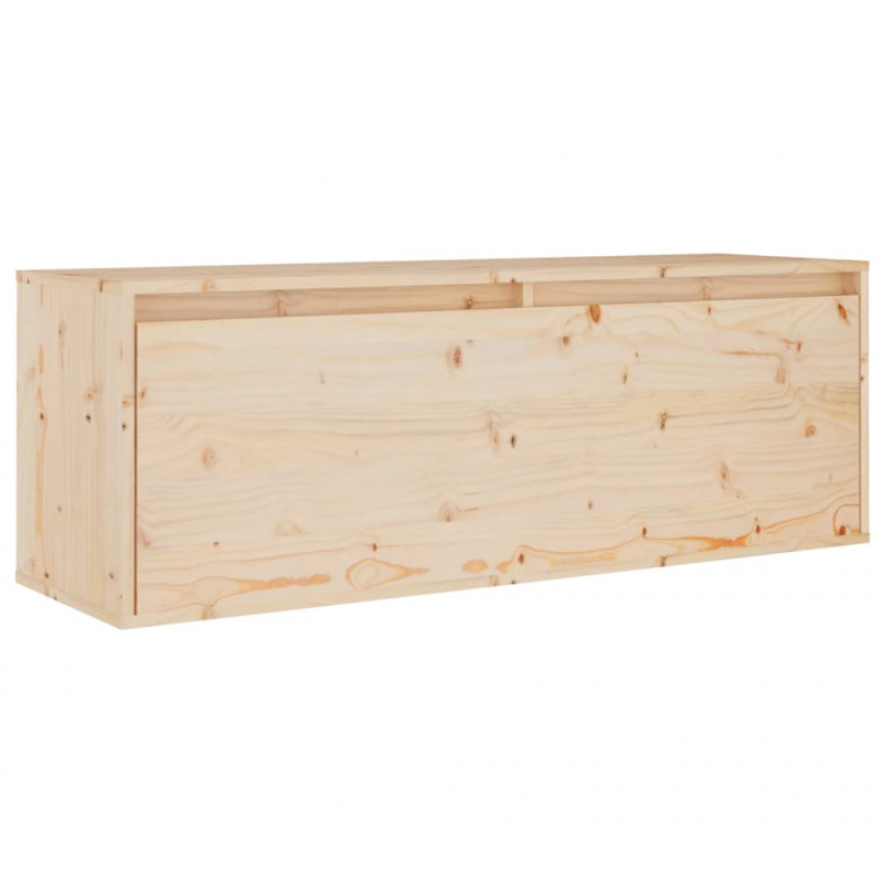 Szafki pod TV, 5 szt., lite drewno sosnowe