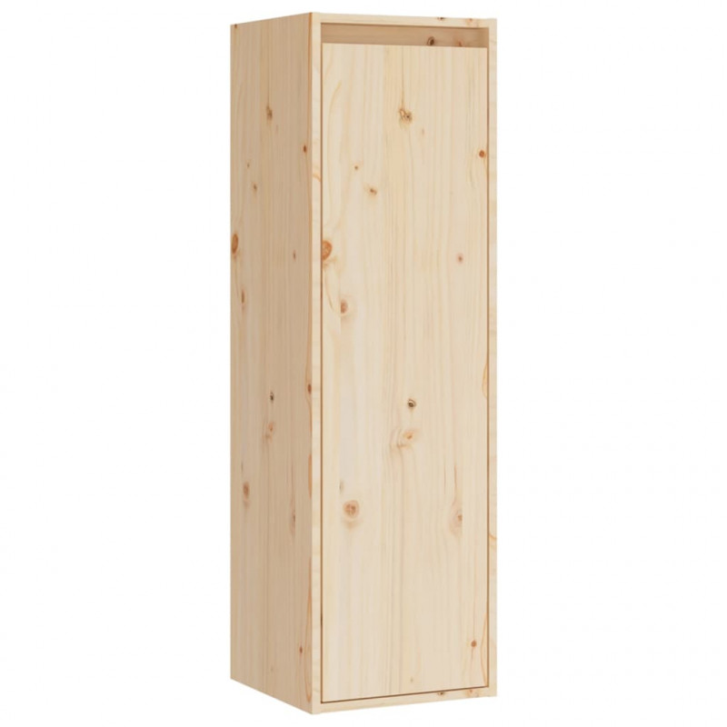 Szafki pod TV, 5 szt., lite drewno sosnowe