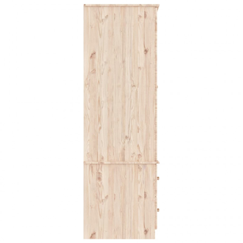 Szafa ALTA, 90x55x170 cm, lite drewno sosnowe