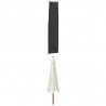 Pokrowiec na parasol ogrodowy, czarny, 136x25/23,5 cm, 420D