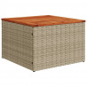 12-cz. zestaw mebli ogrodowych z poduszkami, mieszany beż